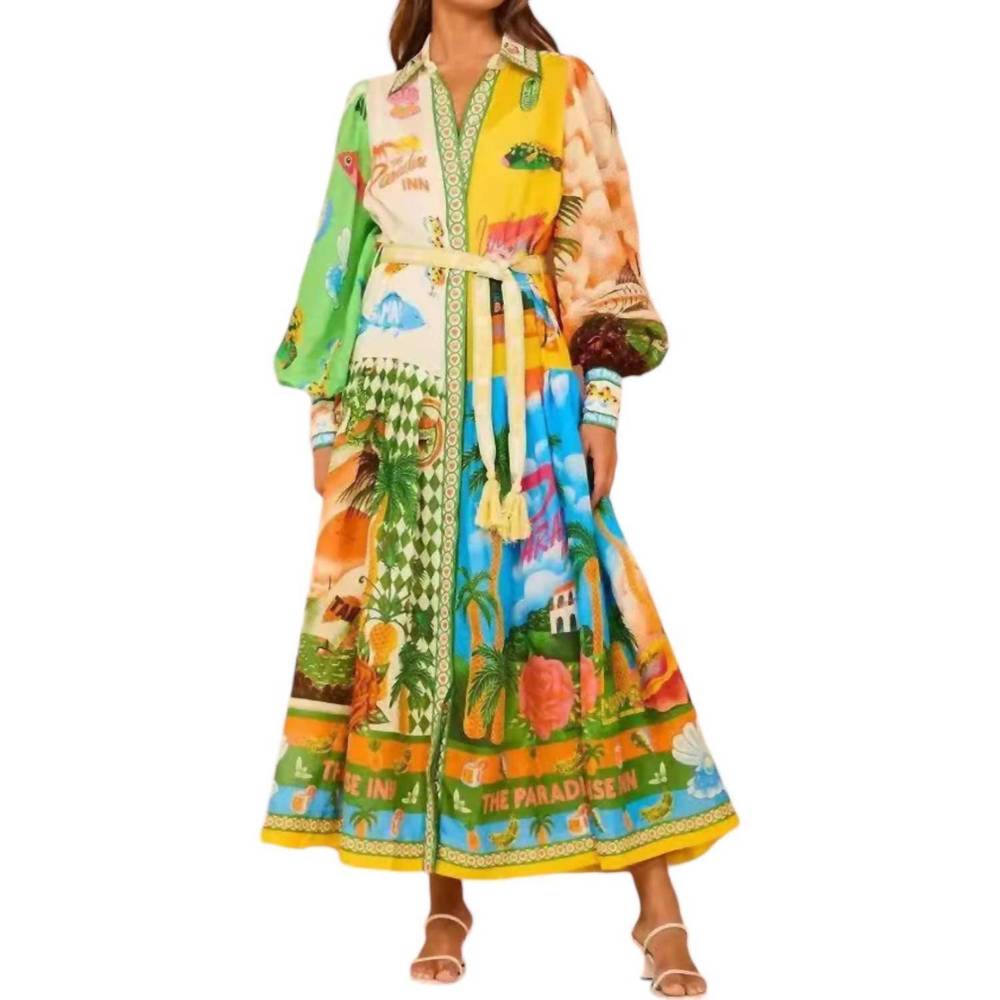 Colorful Maxi Dress